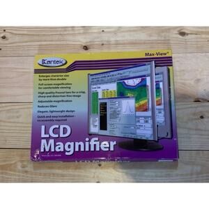 Kantek Lcd Monitor Magnifier Filter, Fits 19-20 Widescreen Lcd, 16:10 Aspect Rat